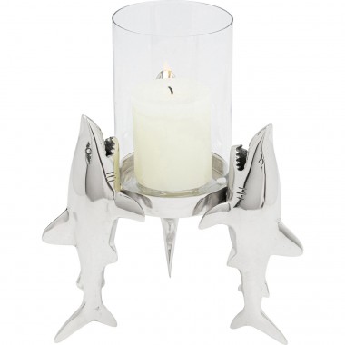 Lanterna de tempestade Shark Family 23 cm