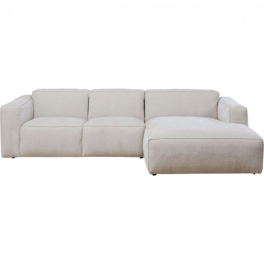 Sofá de canto Henry Cream Direito 285x170 cm