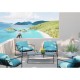 Poltrona Cuby Garden Blue