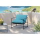 Poltrona Cuby Garden Blue