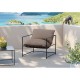 Poltrona Cuby Garden Taupe