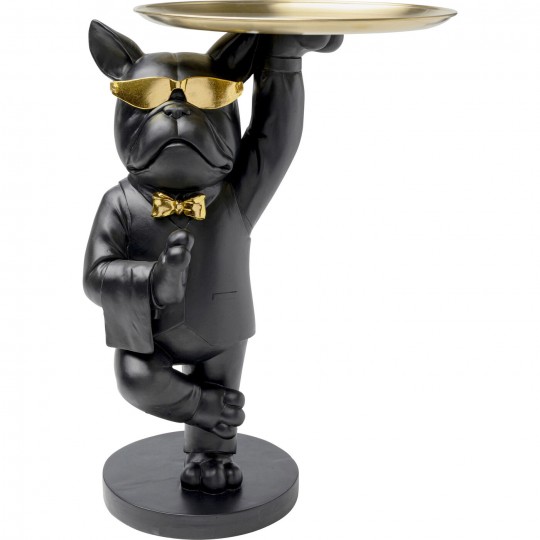 Mesa de apoio Cool Bulldog Tray Black 34x55 cm