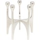 Castiçal Stacky Silver 31 cm