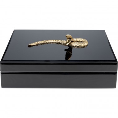 Caixa Snake Bite Black 28x7 cm