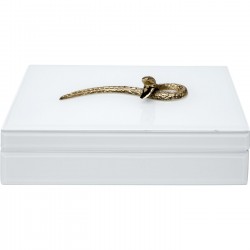 Caixa Snake Bite White 28x7 cm