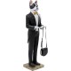 Estatueta decorativa Butler Dog Alfred 165 cm