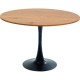 Mesa Schickeria Oak Black Ø110 cm