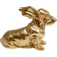 Estatueta decorativa Coiffed Dog Gold 52 cm