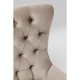 Poltrona giratória Bellissima Velvet Beige