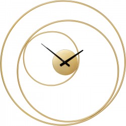 Relógio de parede Circular Gold Ø74 cm