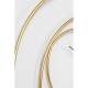Relógio de parede Circular Gold Ø74 cm