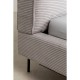 Cama East Side Cord Grey 160x200 cm