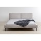 Cama East Side Cord Grey 160x200 cm