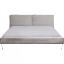 Cama East Side Cord Grey 180x200 cm