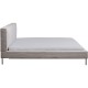 Cama East Side Cord Grey 180x200 cm