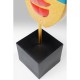 Objeto decorativo Abstract Face Multicolour 52 cm