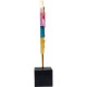 Objeto decorativo Abstract Face Multicolour 52 cm