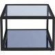 Mesa de apoio Quadro Black 50x50 cm