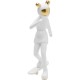 Estatueta decorativa Skating Astronaut White 33 cm