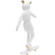 Estatueta decorativa Skating Astronaut White 33 cm