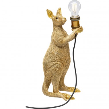 Candeeiro de mesa Animal Kangaroo Gold 46 cm