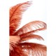 Candeeiro de mesa Feather Palm Rusty Red 60 cm