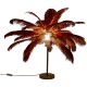 Candeeiro de mesa Feather Palm Rusty Red 60 cm