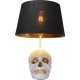 Candeeiro de mesa Skull Crystals Front 44 cm