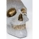 Candeeiro de mesa Skull Crystals Front 44 cm