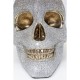 Candeeiro de mesa Skull Crystals Front 44 cm
