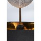Candeeiro de mesa Skull Crystals Front 44 cm