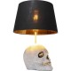Candeeiro de mesa Skull Crystals Front 44 cm