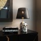 Candeeiro de mesa Skull Crystals Front 44 cm