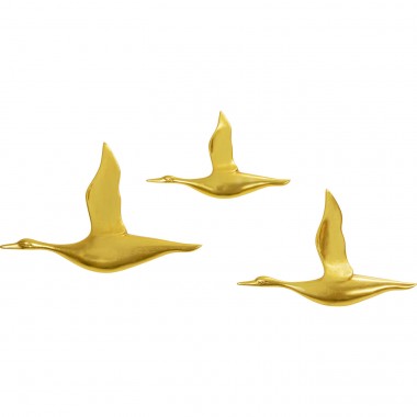 Objeto de parede Flying Ducks (Conj. 3)