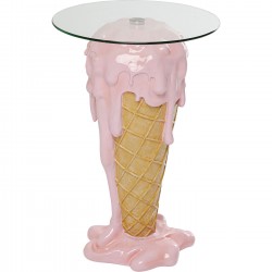 Mesa de apoio Icecream Ø48 cm