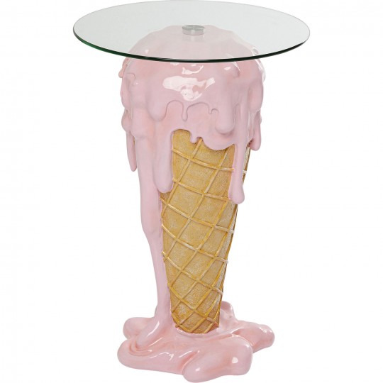 Mesa de apoio Icecream Ø48 cm