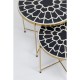 Mesa de apoio Priya Black (Conj. 2)