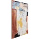 Quadro em tela Art Splash Orange 90x120 cm