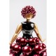 Estatueta decorativa Primaballerina Pom Purple 35 cm