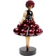 Estatueta decorativa Primaballerina Pom Purple 35 cm