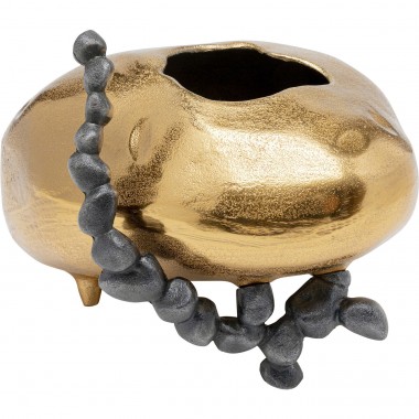 Jarra Art Stones Gold 16 cm