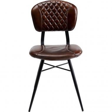 Cadeira Samba Leather Brown
