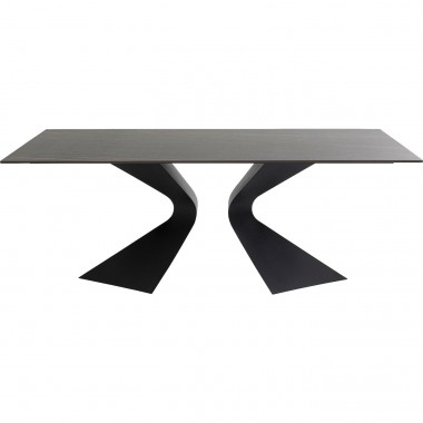 Mesa Gloria Outdoor Ceramic Black 180x90 cm