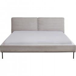 Cama East Side Cord Grey 160x200 cm