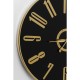 Relógio de parede Casino Black Ø76 cm