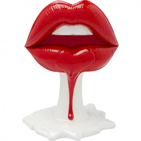 Objeto decorativo Hot Lips 26 cm