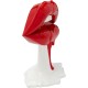 Objeto decorativo Hot Lips 26 cm