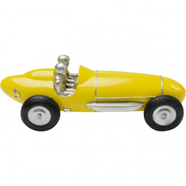 Objeto decorativo Racing Car Yellow