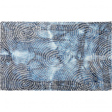 Tapete Stamp Blue 170x240 cm