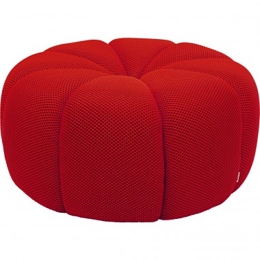 Banco Peppo Lounge vermelho Ø80 cm